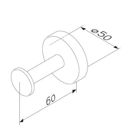 Крючок для халата AM.PM Inspire 2.0 A50A35800