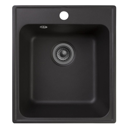 Кухонная мойка Reflection Quadra RF0243BL, черный