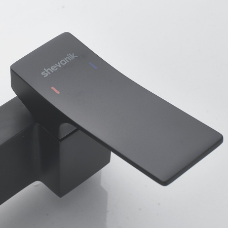 Гигиенический душ со смесителем Shevanik S4005H-1, черный