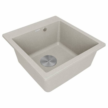 Мойка Paulmark KANTE 50 PM105152-GR 520х510х200 мм, IT-GRANIT, серый