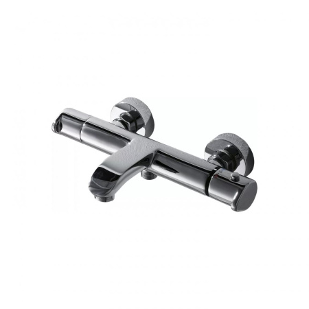 Смеситель для ванны с термостатом Bravat Waterfall F673114C-01A-RUS, хром