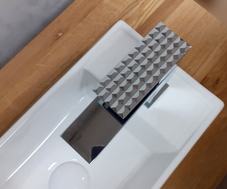 Смеситель для раковины Bronze de Luxe GRANI A980, хром