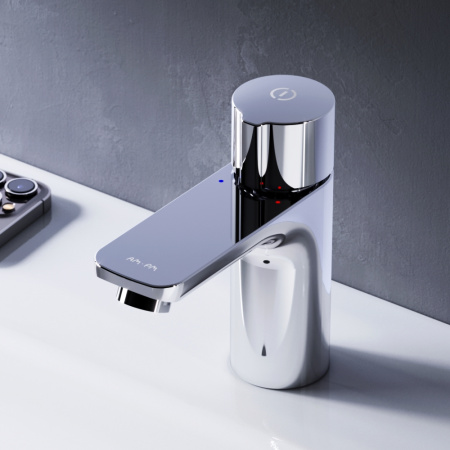 F85A02500_xxx  X-Joy, TouchReel Смеситель для умывальника AM.PM, хром.