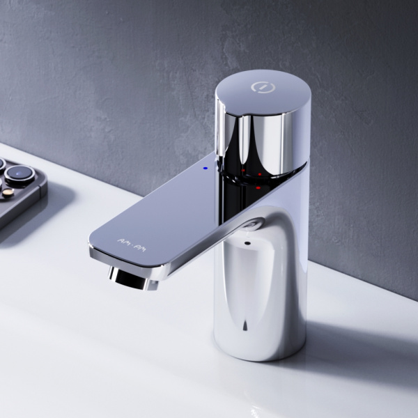 F85A02500_xxx  X-Joy, TouchReel Смеситель для умывальника AM.PM, хром.