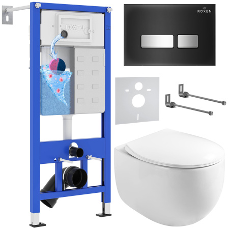 Комплект 6 в 1 Roxen StounFix Dual Fresh 964256 (состоит из: 710200, Glass 430280B, 530170-01)