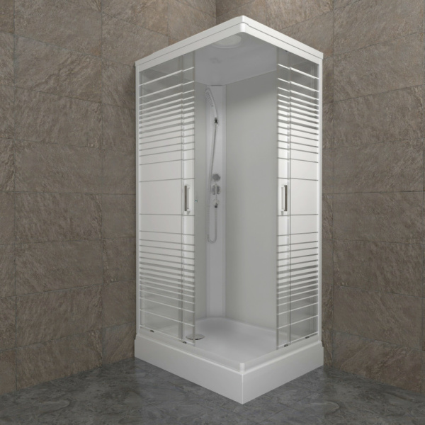 Душевая кабина Тритон Щ0000064615  Квадро 100*80