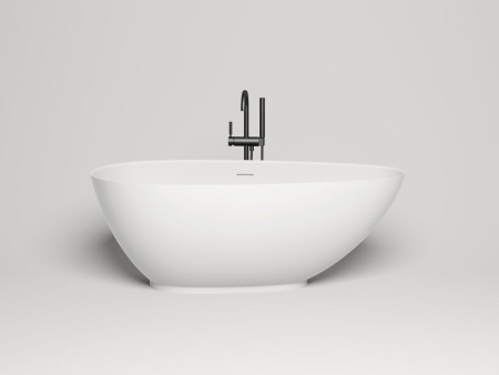 Ванна отдельностоящая Salini PAOLA 160x80 покраска по RAL полностью, S-Stone, матовый 1015203MF