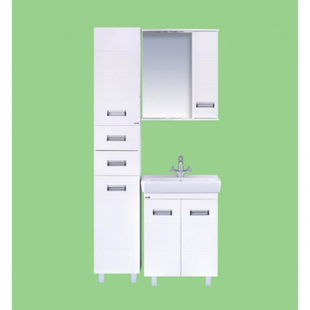 Шкаф-пенал Misty Селена 35 с 2 ящ. с Б/К прав. П-Сел05035-01БкП