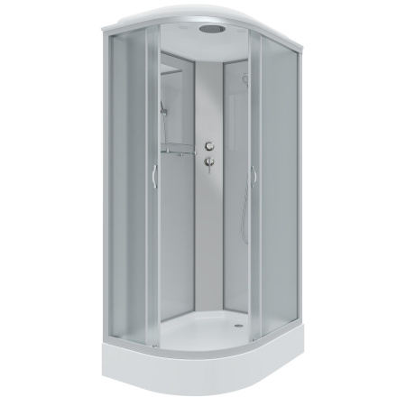 Душевая кабина Niagara Classic NG-3312-14R (120х80х215) низкий поддон(13см),стекло матовое,3 места