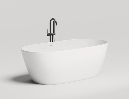 Ванна отдельностоящая Salini SOFIA 170x80 покраска по RAL полностью, S-Stone, матовый 102526MF