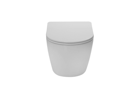 Унитаз подвесной Vincea Globo VT1-14T Tornado, цвет белый, ультратонкое soft-close сиденье