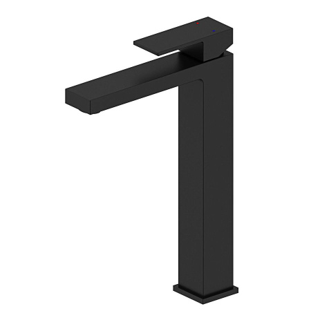 Смеситель для раковины высокий WONZON & WOGHAND, Черный матовый (WW-88239016-MB)