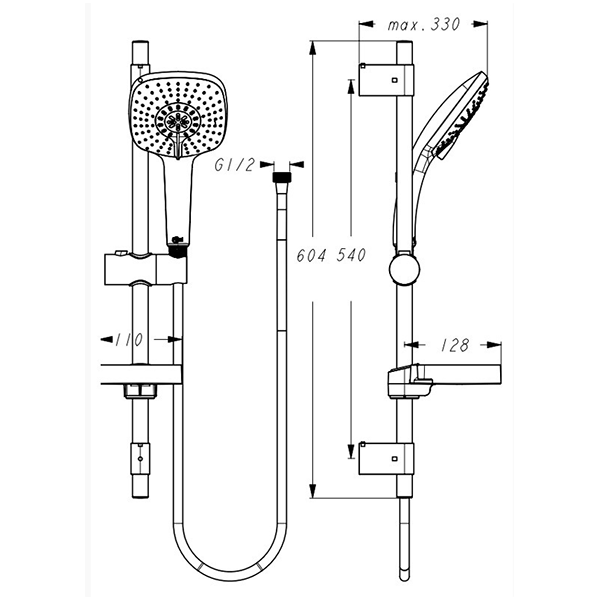 Комплект смесителей для ванны Ideal Standard CERAPLAN III B1118AA