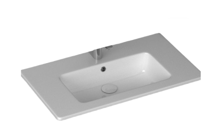 Раковина ISVEA SistemaT накладная 810*465*140 1 цвет белый матовый 10SL51081SV-2L