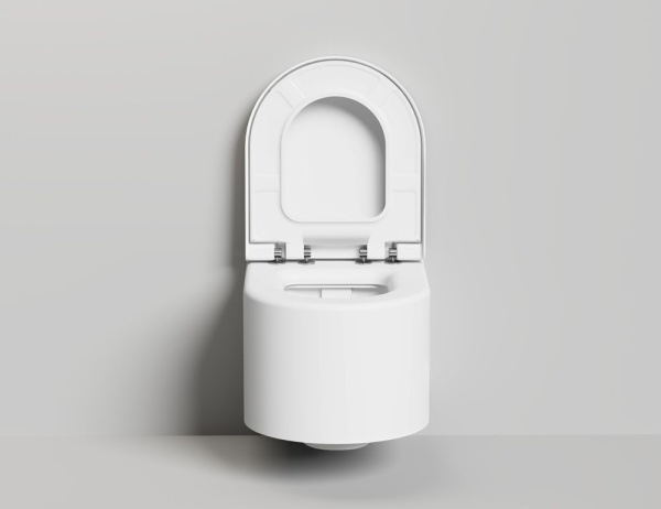 Унитаз Salini Gemelli с крышкой и сиденьем, светлые оттенки RAL Classic, 240121KSMF