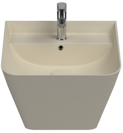 Раковина ISVEA Sott'Aqua подвесная 500*420*515 1 цвет слоновая кость матовый 10SQ37002SV-2K