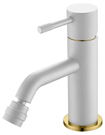 Смеситель для биде Boheme Uno 466-WG white gold