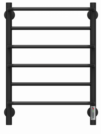 Полотенцесушитель Terminus Евромикс Квадро П6 450x650 черный