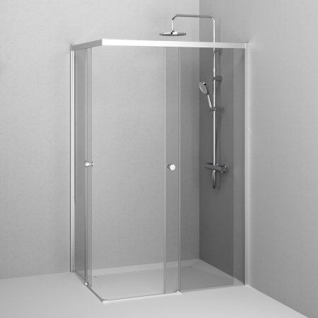 W94G-403-120290-MT1K X-joy Душевое ограждение AM.PM прямоугольн.,раздвиж.двери 120x90 хром мат