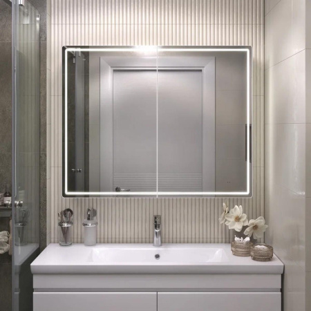 Зеркальный шкаф VIGO Geometry 222, 100 см