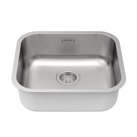 Мойка Paulmark VELLO 48 UNI VE48-BS 480х430х180 мм, нержавеющая сталь, нержавеющая сталь