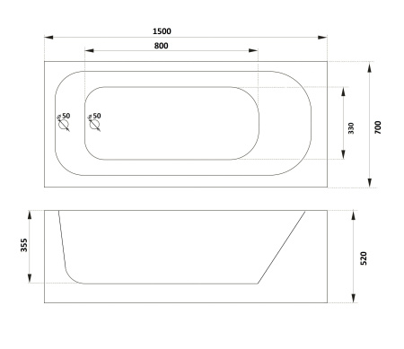 Ограждение VIVA90B N душевое Ceruttispa без поддона (90x90x195)