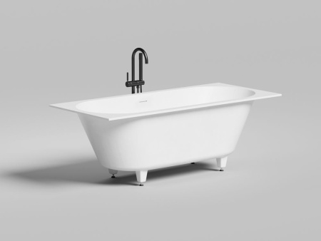 Ванна встраиваемая Salini ORNELLA AXIS KIT 170x75 покраска по RAL полностью, S-Stone, матовый 103523MF