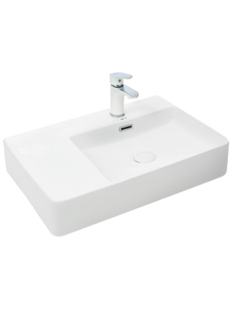 Раковина накладная WeltWasser WW SK ELBACH 2223 R