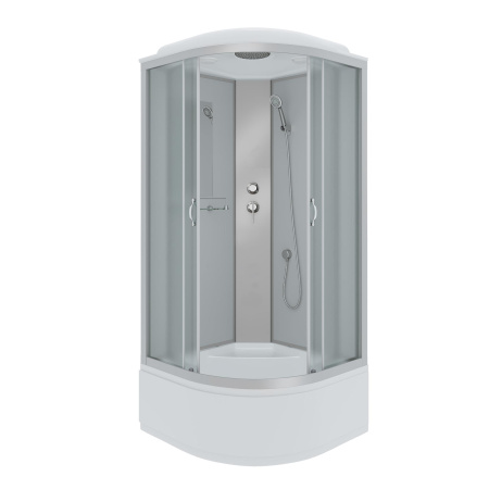 Душевая кабина Niagara Classic NG-2307-14 (80х80х215) высокий поддон(40см),стекло матовое