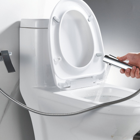 Гигиенический душ со смесителем Shevanik S6105-1, хром