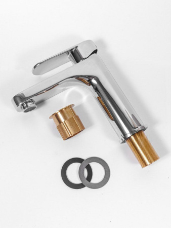 Cмеситель для раковины Hansberge H1044 Хром