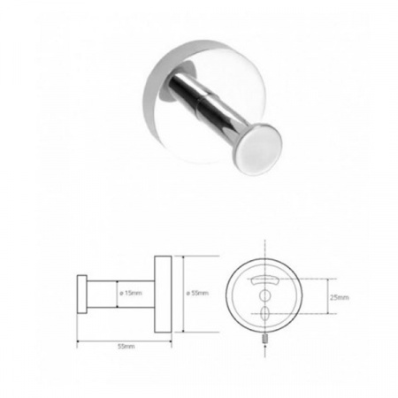 Крючок Bemeta OMEGA 104106062