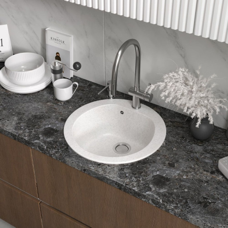 Кухонная мойка Reflexion Core RX1350TN, олово