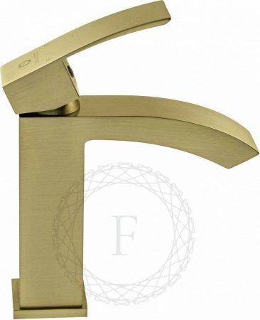 Cмеситель для раковины FILARETE Waterfall FL5010 (Матовое золото)