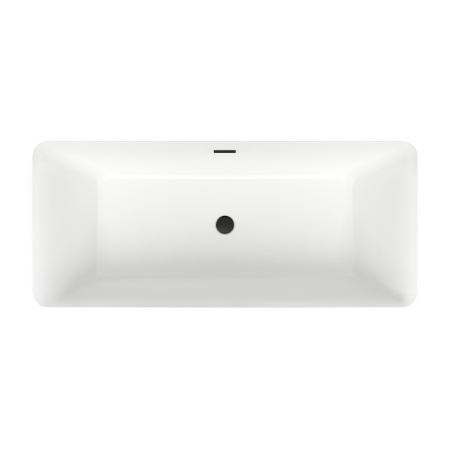 Акриловая ванна в наборе 4 в 1: отдельностоящая ванна, ножки, экран, слив-перелив Wellsee DeSire 231503003