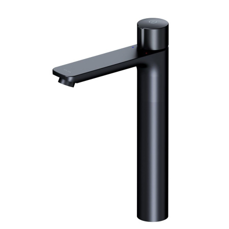 F85A92522_xxx X-Joy TouchReel Смеситель для умывальника AM.PM, высокий, чёрный.