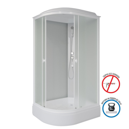 Душевая кабина Niagara Promo P100/80/26R/MT (100х80х215) 4 места