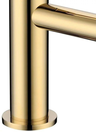 Смеситель для раковины стандартный Grocenberg GB2099 Золото глянец