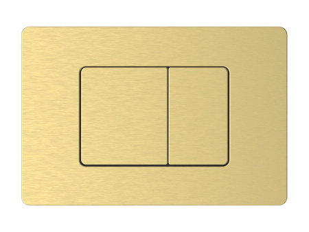 Кнопка CR03MG смыва для инсталляций из нержавеющей стали Ceruttispa (матовое золото)