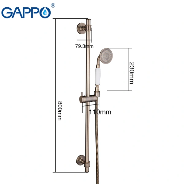 Душевой гарнитур Gappo G8017-4