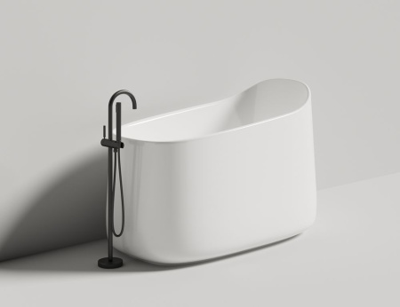 Ванна отдельностоящая Salini ORIENTE OFURO, S-Sense, глянцевый белый 1043101G