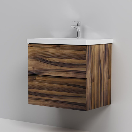 M90FHX0602HF Gem База под раковину AM.PM, подвесная, 60 см, 2 ящика, орех