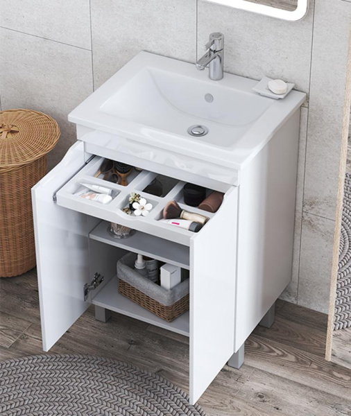 Тумба под раковину напольная VIGO Grani tn.GRI.ELI.60.2D, 60 см