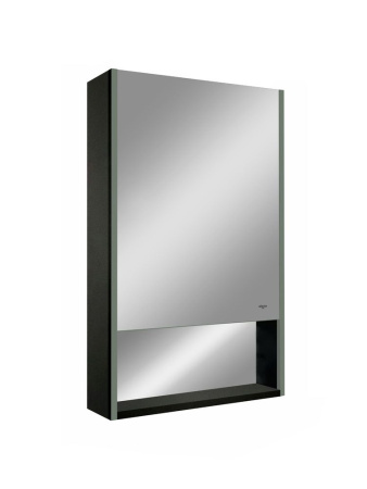 Зеркало-шкаф Reflexion Box Black LED 500х800 RF2419BL