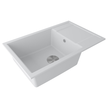 Мойка Paulmark FLUGEN 60 PM317850-WH 500х780х200 мм, IT-GRANIT, белый