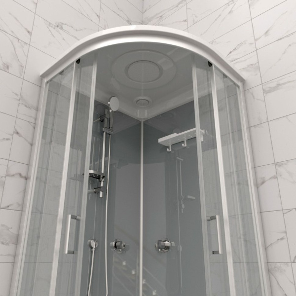 Душевая кабина Тритон Щ0000071581  Прайм-Сатин 90*90 А