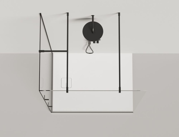 Душевой поддон Salini OASI 120x90 покраска по RAL полностью 120322MF