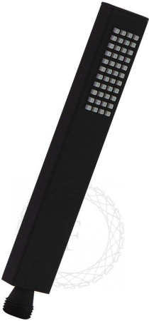 Лейка душевая (1 режим) FILARETE FL22 (Черный матовый)