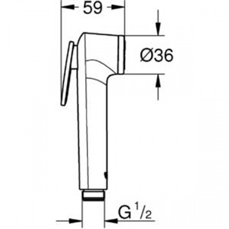 Душевая лейка Grohe Tempesta-F Trigger Spray 30 [28020L01]