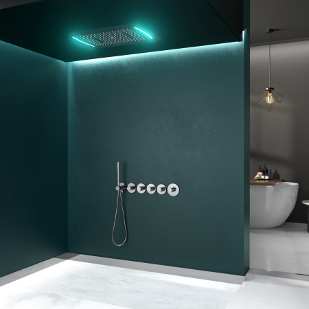 Встраиваемая душевая система с термостатом TIMO Saona SX-2319/00SM, хром